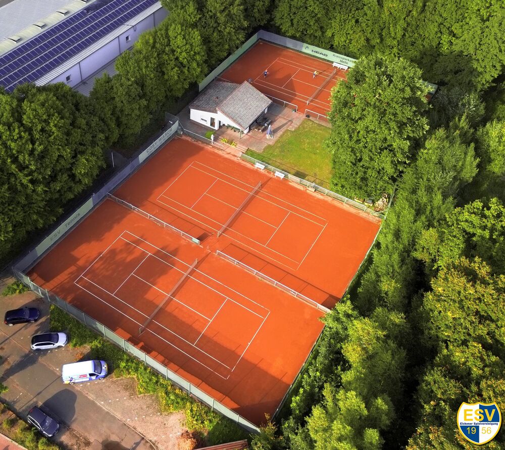 Eickener SV Tennisanlage in Melle-Eicken-Bruche mit drei Sandplätze Eickener SV Tennisanlage in Melle-Eicken-Bruche mit drei Sandplätze